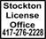 Stockton License Office